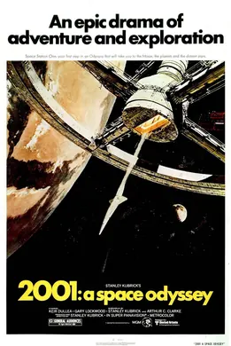 电影天堂片单:《2001太空漫游》电影海报